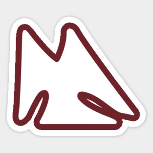 Snaggletooth Sticker