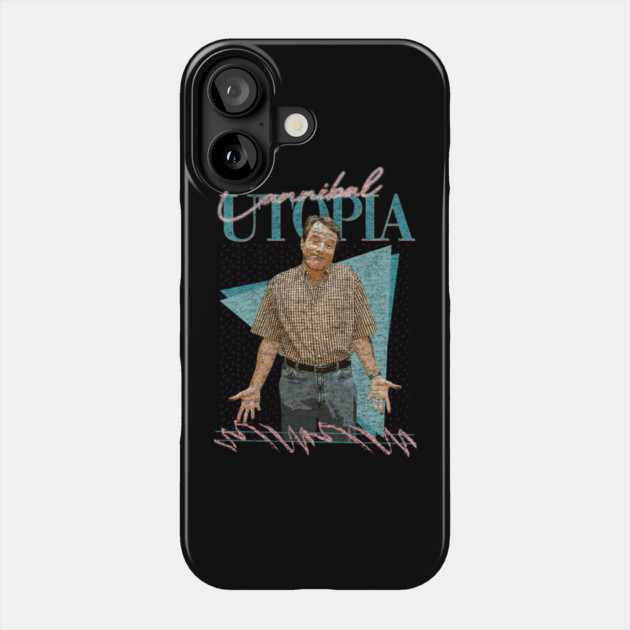 Cannibal Utopia /// 90s Styled Aesthetic Fan Design Phone Case by Tv Moments