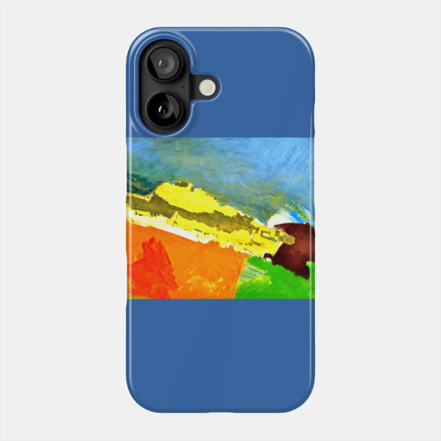 Old House Abstract Phone Case by DonWillisJrArt