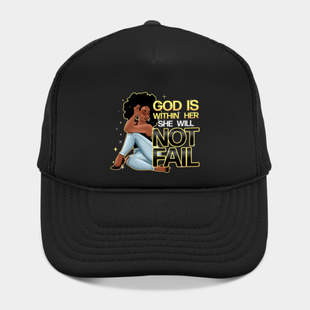 God is within her she will not fail, Woman of Faith by UrbanLifeApparel