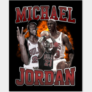 Michael Jordan 23 Posters and Art
