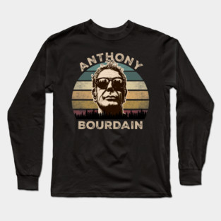 Anthony Bourdain Retro Vintage! Long Sleeve T-Shirt