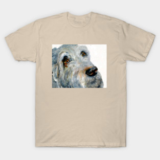 Dog Portrait Original Painting T-Shirt