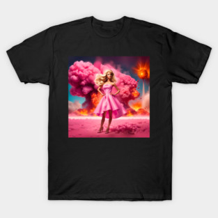 Barbenheimer nuclear barbie T-Shirt