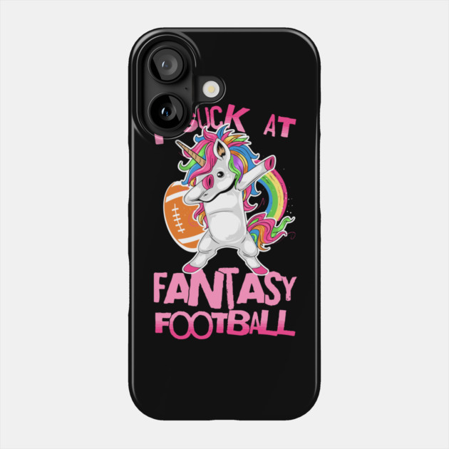 I Suck At Fantasy Football Phone Case by The WYLD Tribe