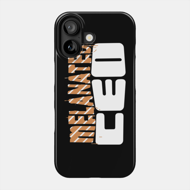 Melanated CEO Phone Case by The WYLD Tribe