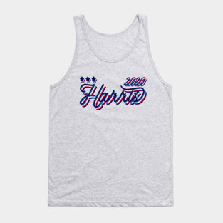 Kamala Harris 2020, Presidential Candidate - cool red white and blue vintage style. Tank Top