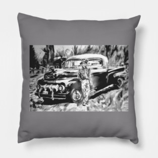 Pa and his Truck Pillow