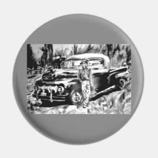 Pa and his Truck Pin