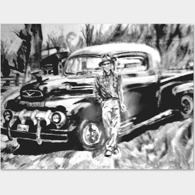 Pa and his Truck Wall Art by DonWillisJrArt