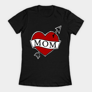 MOM - old school tattoo style T-Shirt