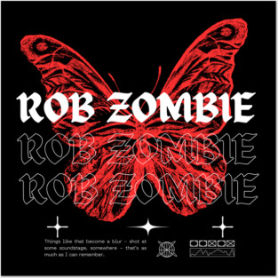 Rob Zombie // Butterfly Posters and Art
