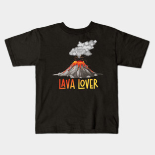 Lava Lover - Volcano Kids T-Shirt