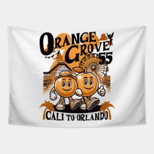 OrangeGrove 55 Fan Club Design OG55 Tapestry