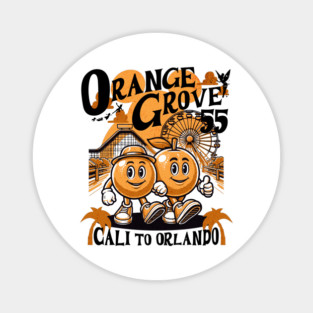 OrangeGrove 55 Fan Club Design OG55 Magnet