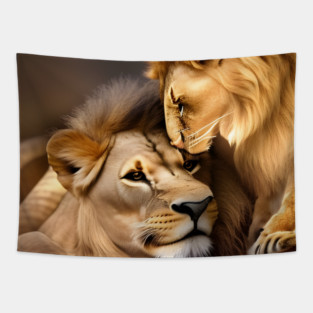 Tender moment Tapestry