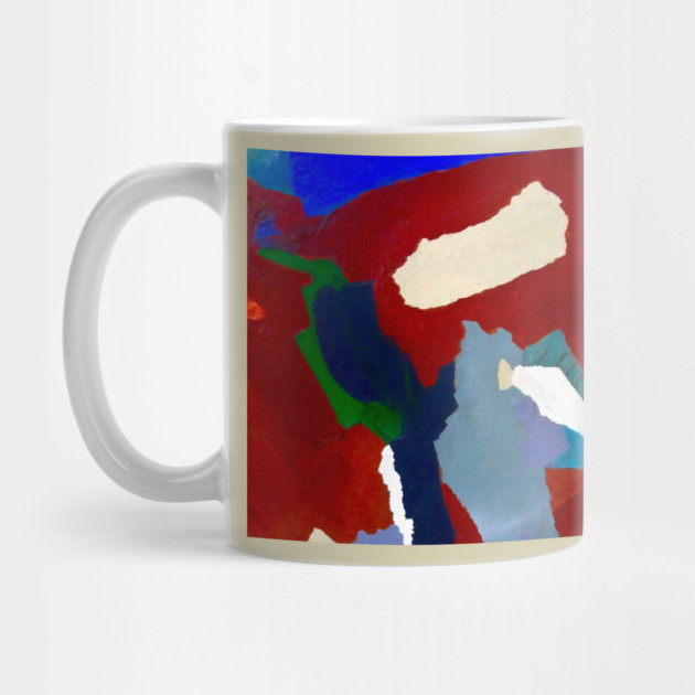 Collaged Abstract Paint by DonWillisJrArt