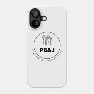 PB&J Logo BLK Phone Case