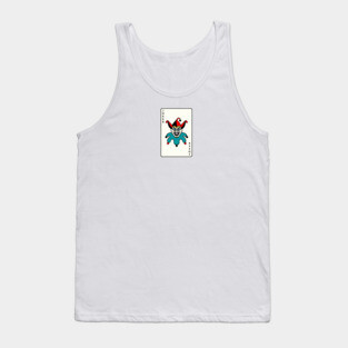 Joker Card I (High Resolution, Color) Tank Top