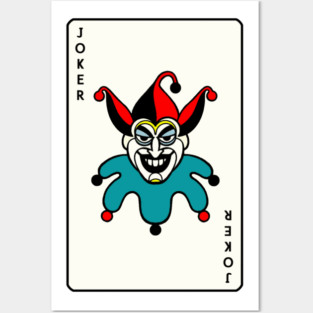Joker Card I (High Resolution, Color) Posters and Art