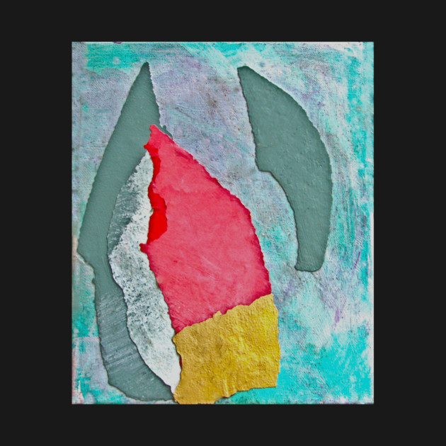 Minimal Abstract Collage by DonWillisJrArt