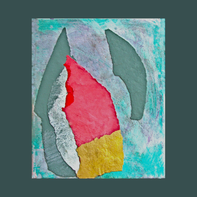 Minimal Abstract Collage by DonWillisJrArt