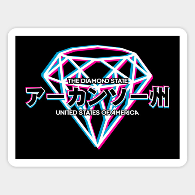 The Diamond State Sticker by rt-shirts