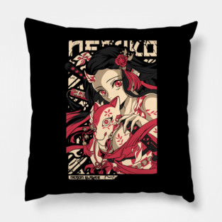 Nezuko Kamado - Demon Slayer Design Pillow