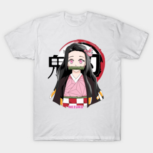 Cute Nezuko - Demon Slayer - Kimetsu no Yaiba T-Shirt