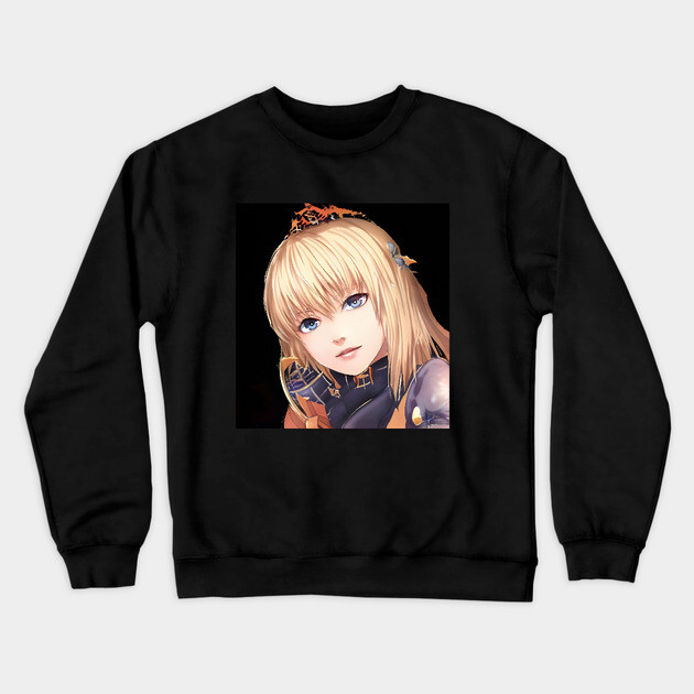 manga girl Crewneck Sweatshirt by animegirlnft