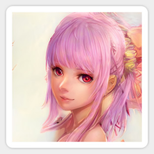 anime girl Sticker