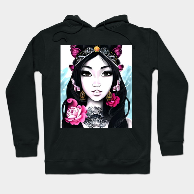 anime princess Hoodie by animegirlnft