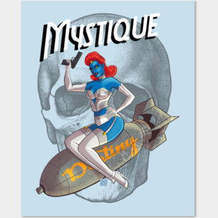 Mystique Bombshell Posters and Art
