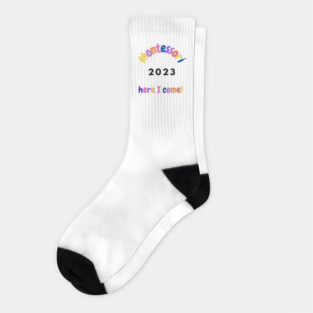 Montessori Here I come 2023 Socks