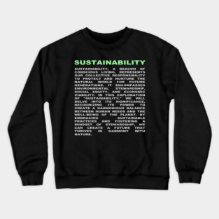 sustainability Crewneck Sweatshirt