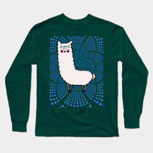 Dio De Los Llama Long Sleeve T-Shirt