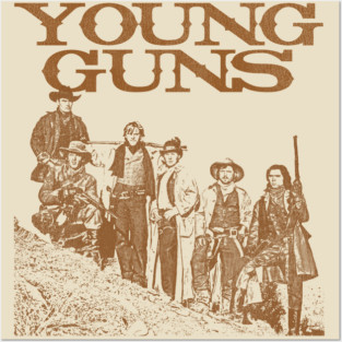 YOUNG GUNS Posters and Art