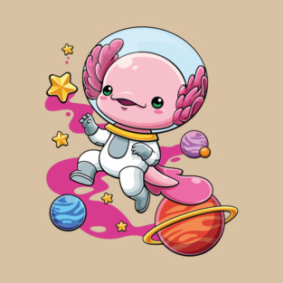 Space Axolotl T-Shirt
