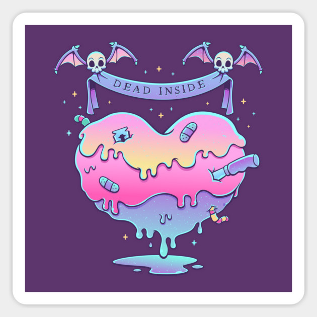 Dead Inside Magnet by GoshWow®