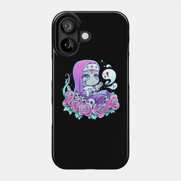 The Cute Creepy Nun Phone Case by GoshWow®