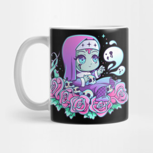 The Cute Creepy Nun Mug