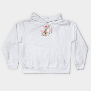 Floral Catahoula Kids Hoodie