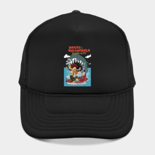 Rocky and bullwinkle Vintage Hat