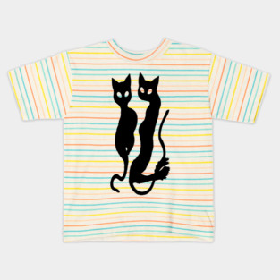 These aren't Cats, AI Kids T-Shirt