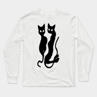 These aren't Cats, AI Long Sleeve T-Shirt