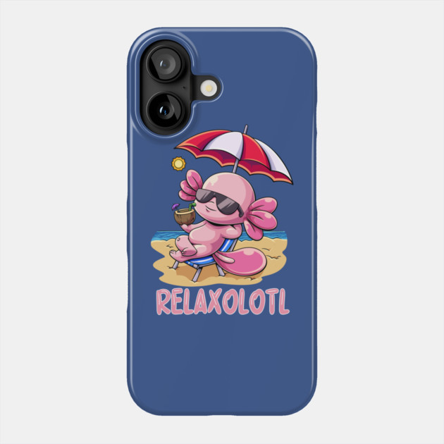Summer Axolotl Phone Case by GoshWow®