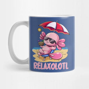 Summer Axolotl Mug