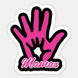 Mama’s Hand Sticker