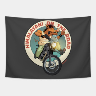 Himalayan Royal Enfield group Tapestry