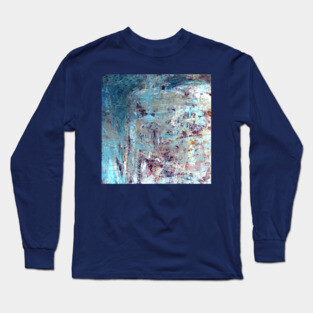 All Over Abstract Expression Long Sleeve T-Shirt